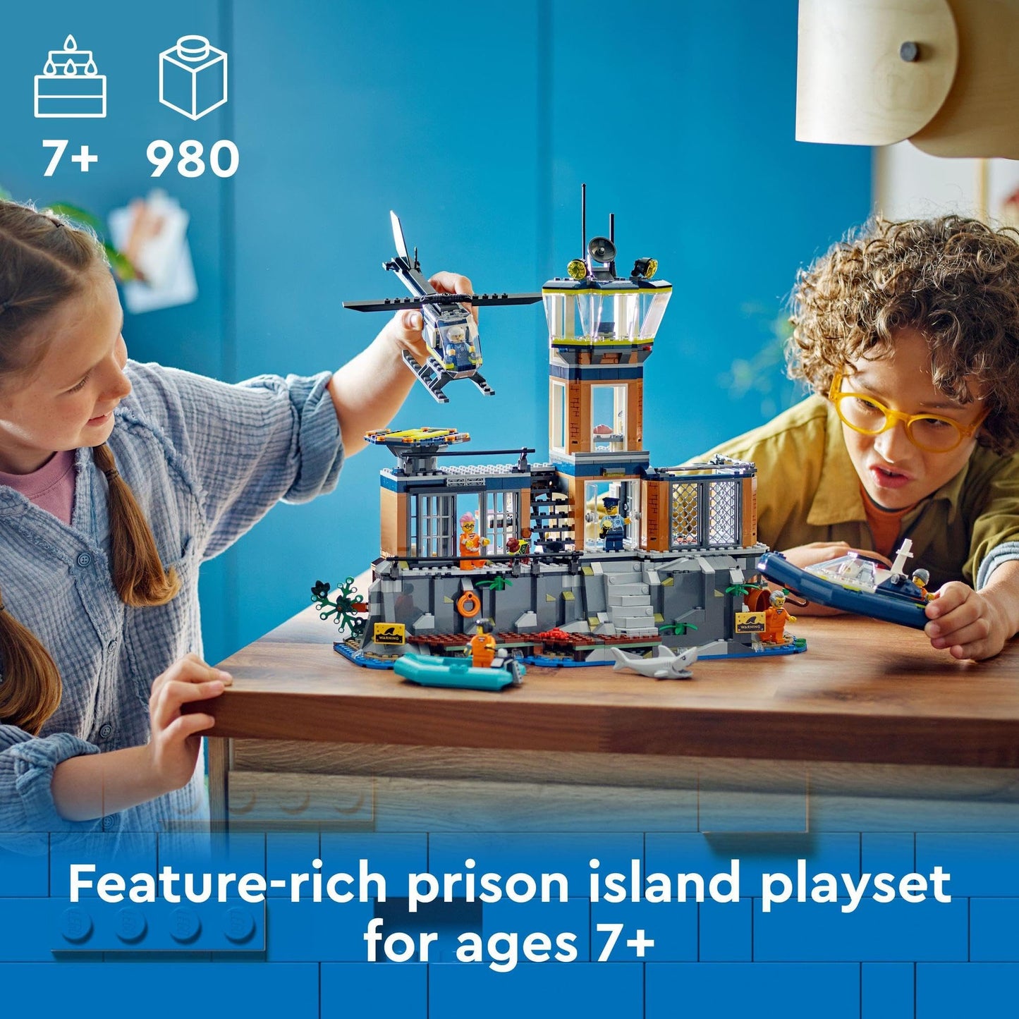 LEGO City Police Prison Island 60419 Amazon