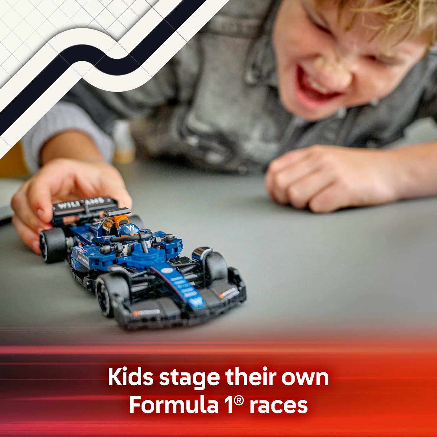 LEGO Speed Champions Williams Racing FW46 F1 Race Car 77249 Brick Island