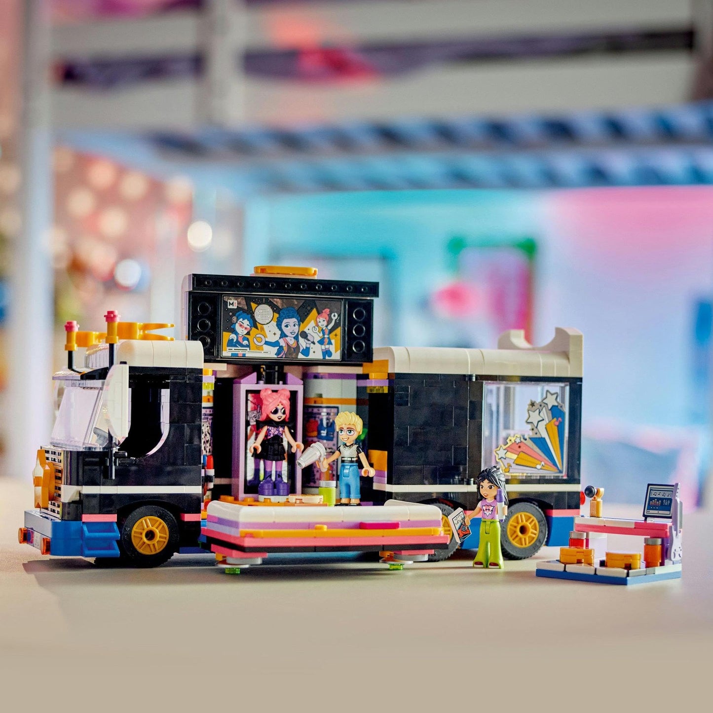 LEGO Friends Pop Star Music Tour Bus 42619 Amazon