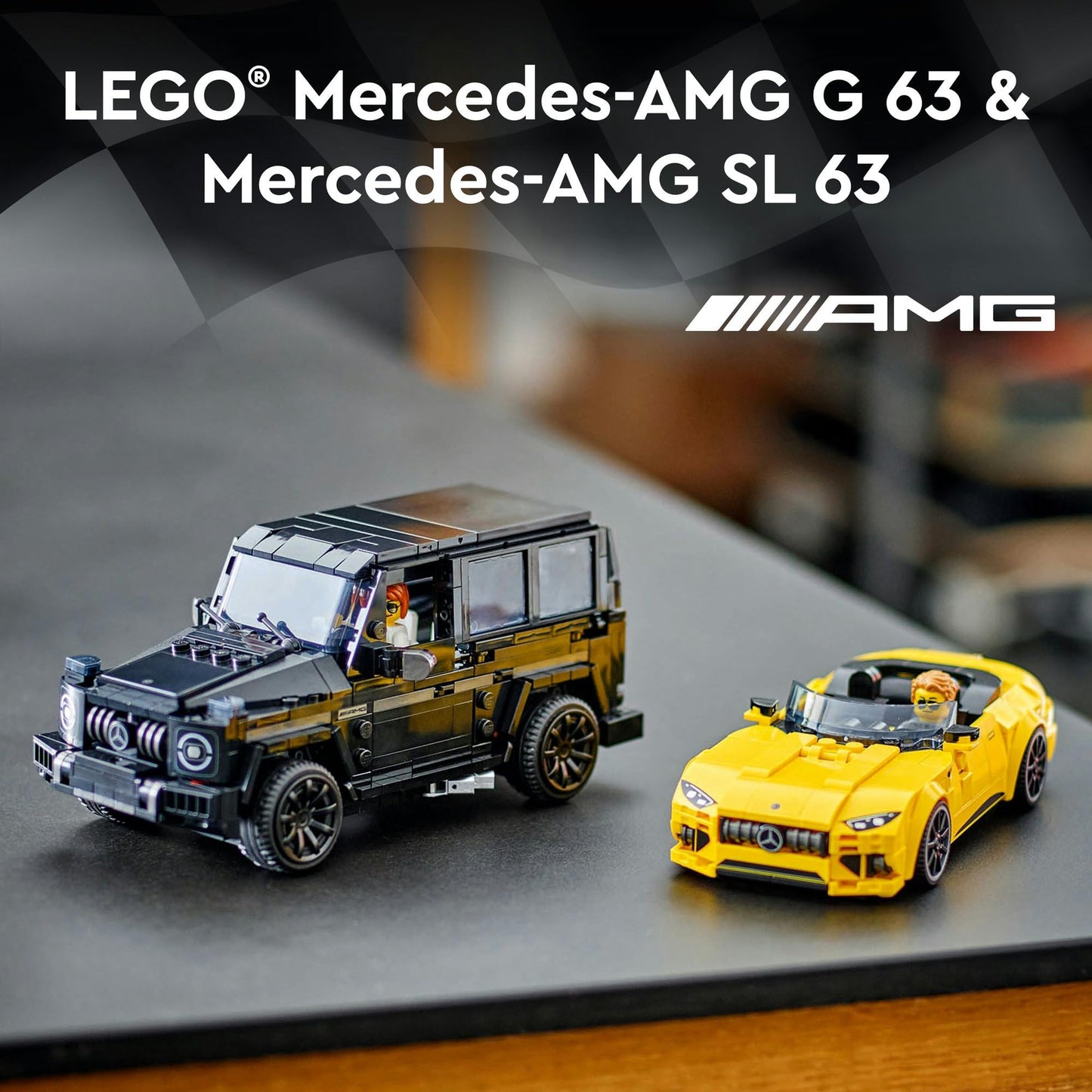 LEGO Speed Champions Mercedes-AMG G 63 & Mercedes-AMG SL 63 76924 Brick Island