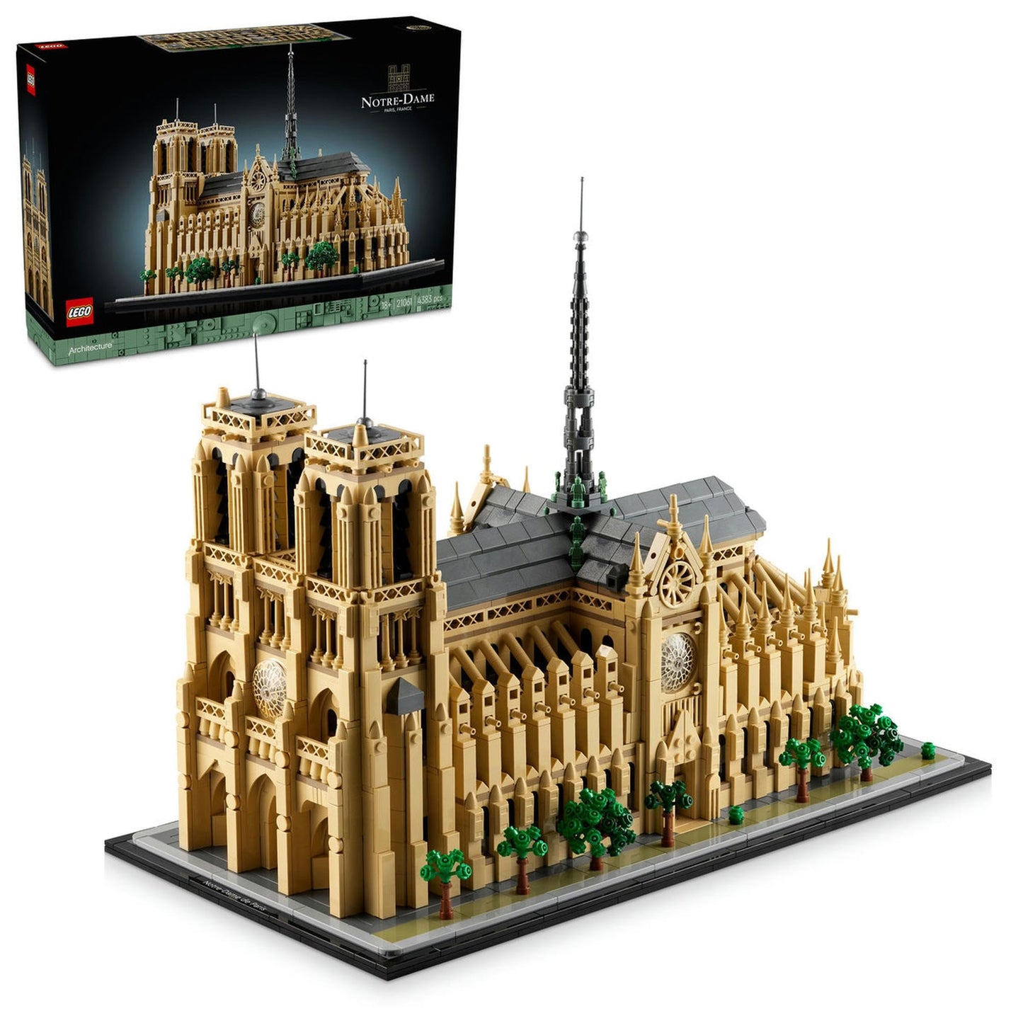 LEGO Architecture Notre-Dame de Paris 21061 Brick Island