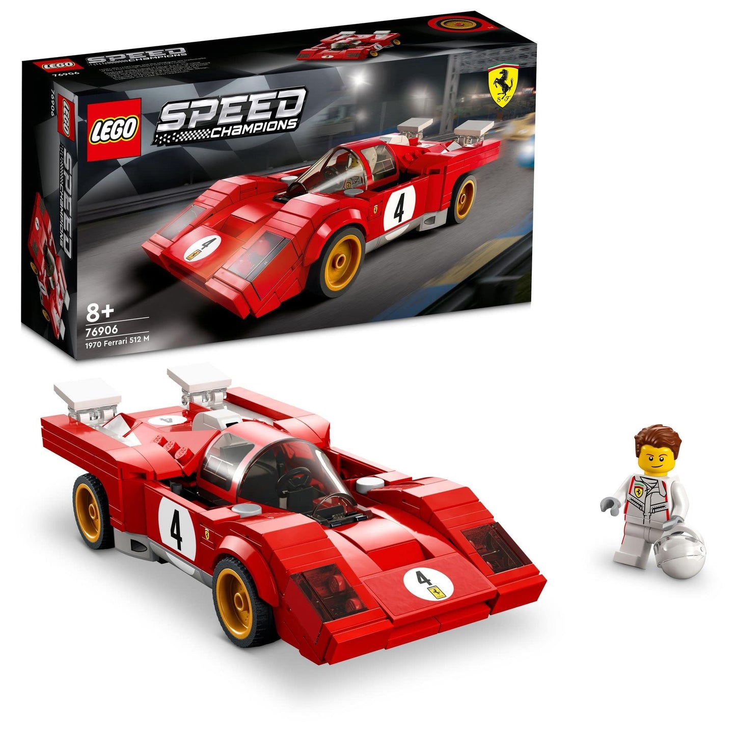 LEGO Speed Champions 1970 Ferrari 512 M 76906 Brick Island