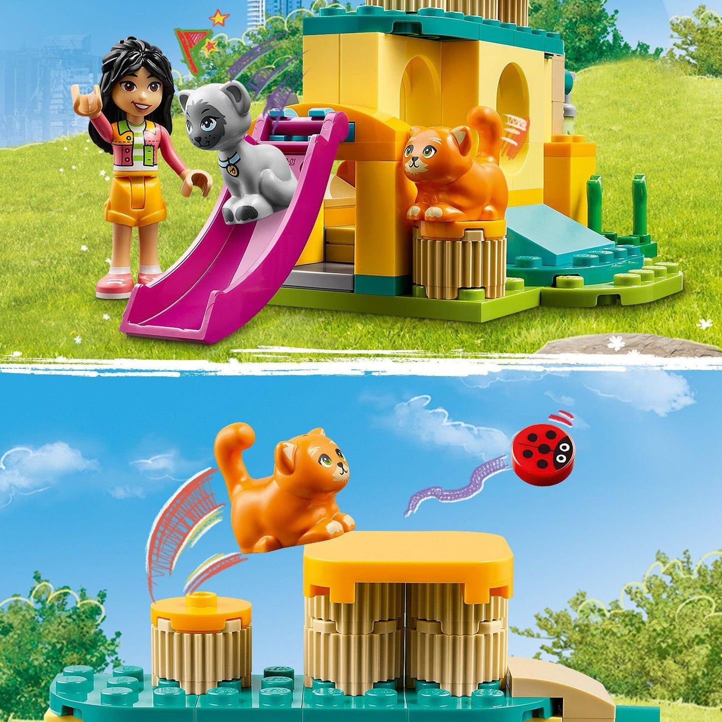 LEGO Friends Cat Playground Adventure 42612 Brick Island