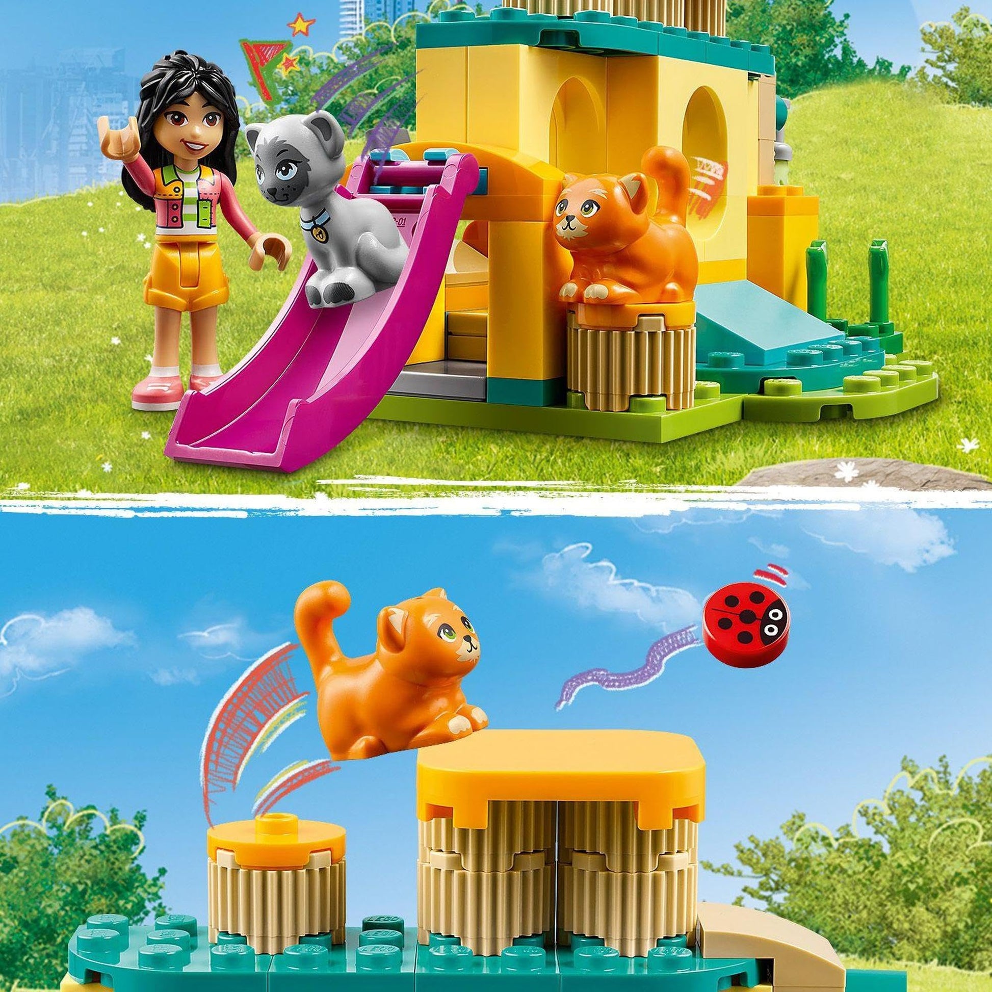 LEGO Friends Cat Playground Adventure 42612 Brick Island