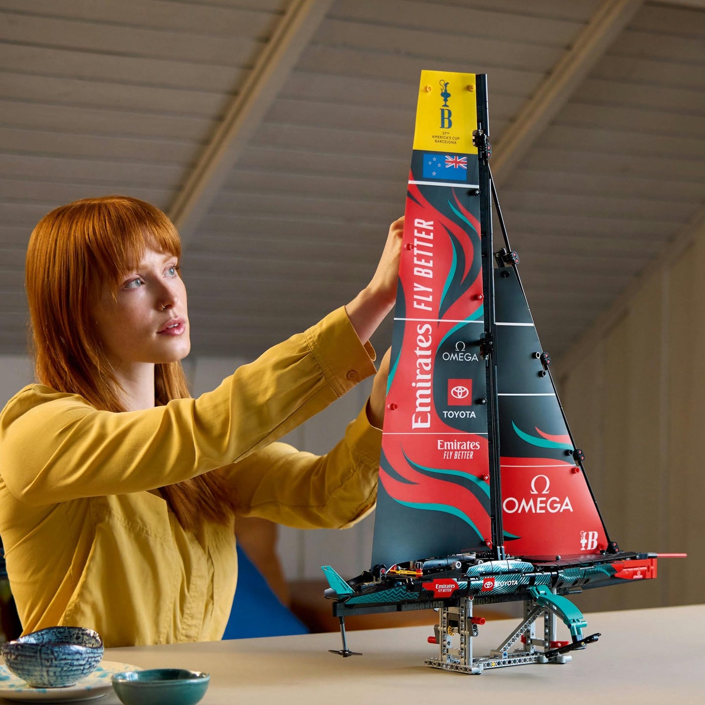 LEGO Technic Emirates Team New Zealand AC75 Yacht 42174 Amazon