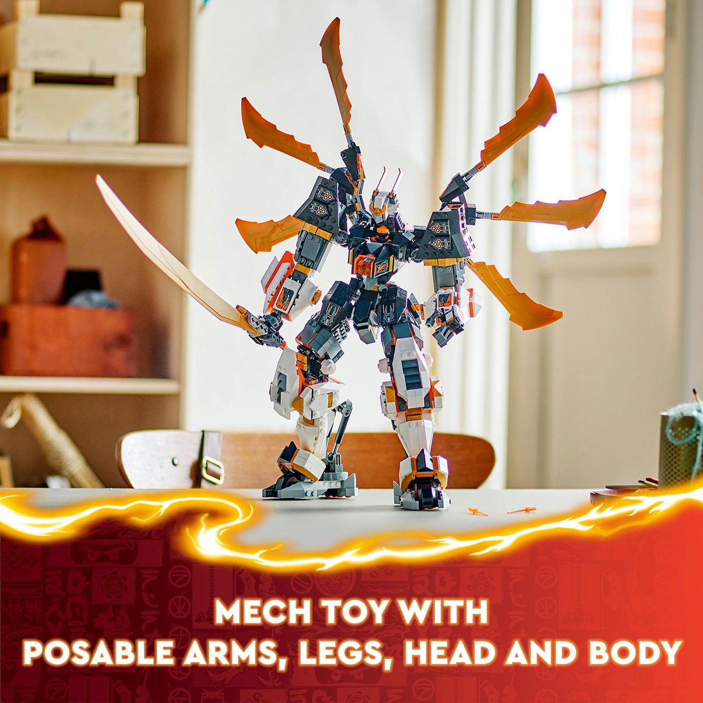 LEGO NINJAGO Cole’s Titan Dragon Mech 71821 Brick Island