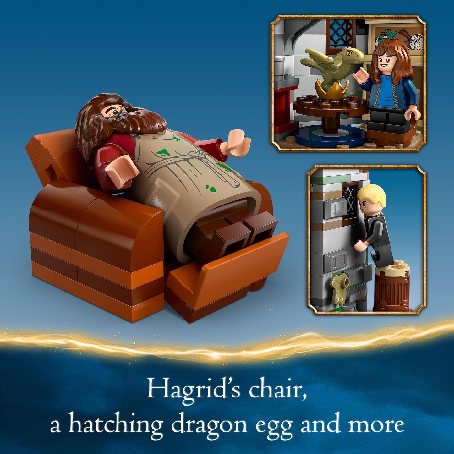 LEGO Harry Potter Hagrid’s Hut: an Unexpected Visit 76428 Brick Island