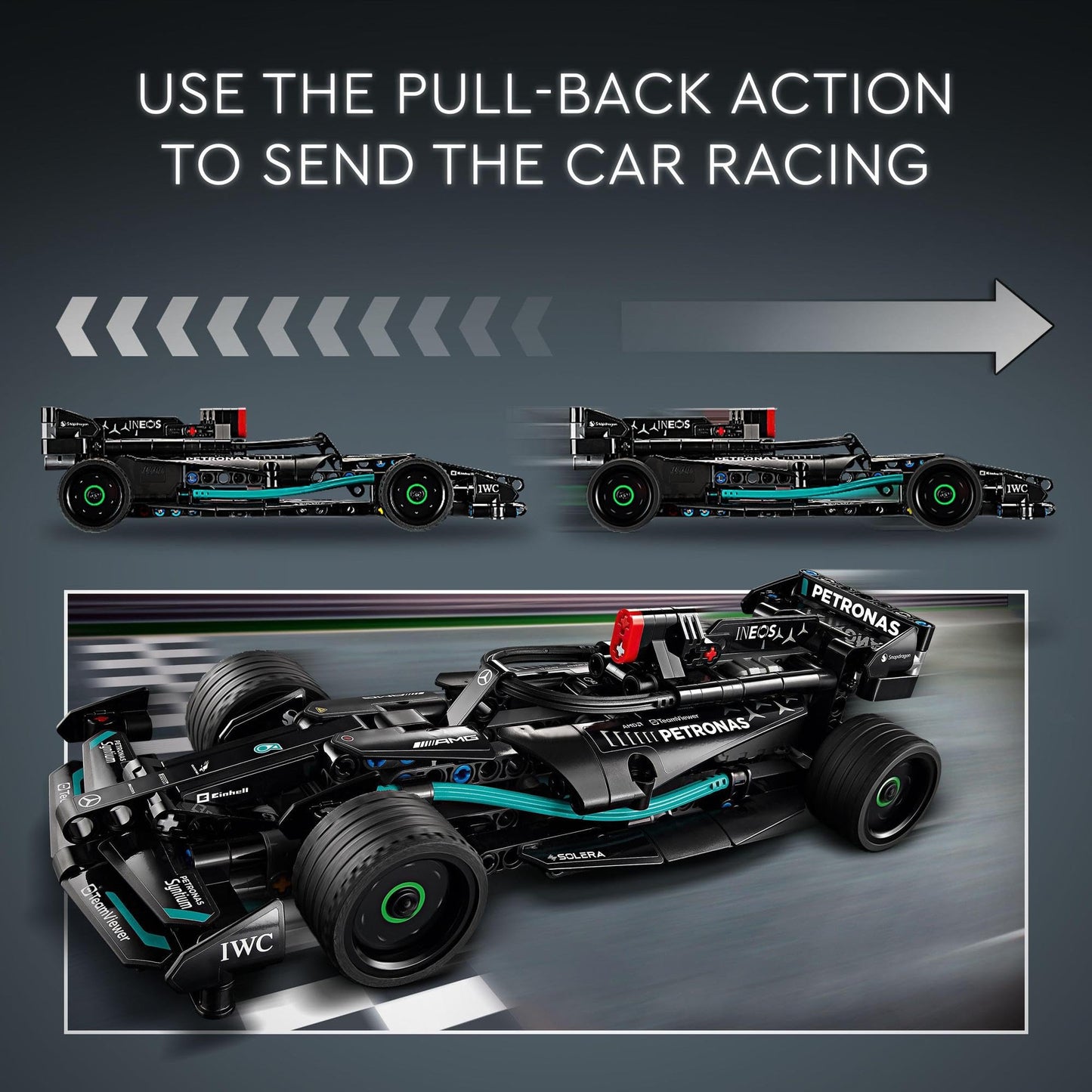 LEGO Technic Mercedes-AMG F1 W14 E Performance Pull-Back 42165 Brick Island