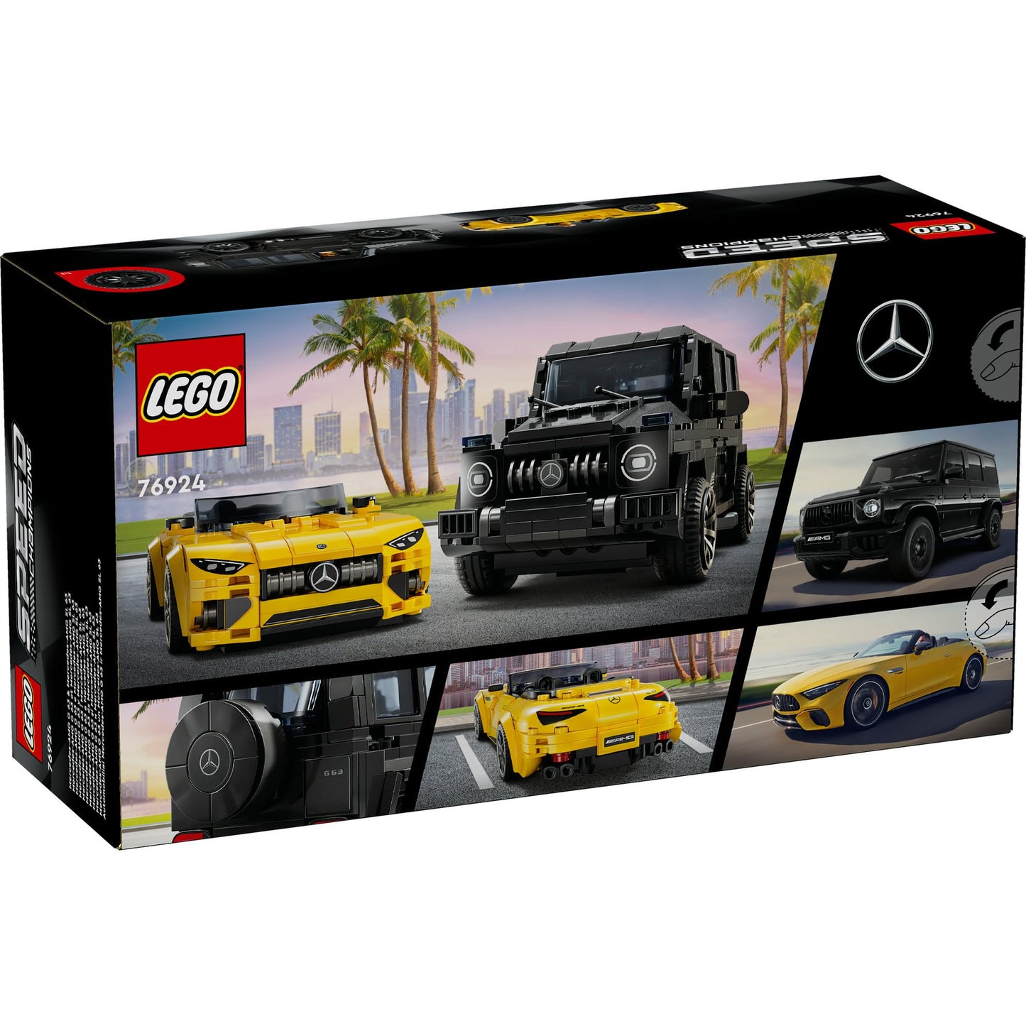 LEGO Speed Champions Mercedes-AMG G 63 & Mercedes-AMG SL 63 76924 Brick Island