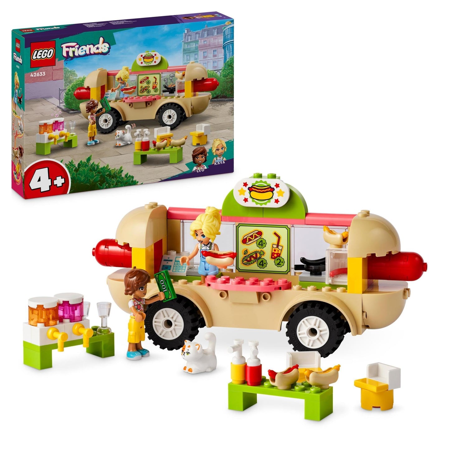 LEGO Friends Hot Dog Food Truck 42633 Amazon