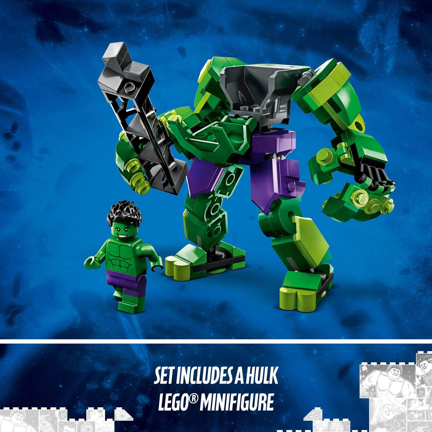 LEGO Super Heroes Marvel Hulk Mech Armour 76241 Brick Island