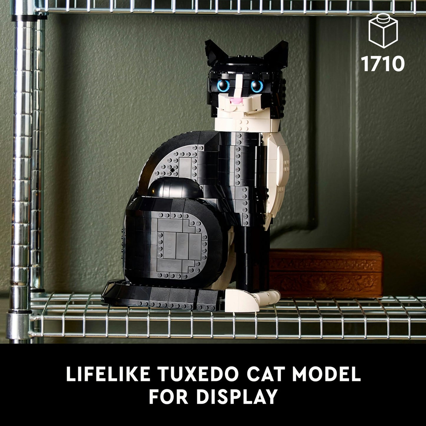 LEGO Ideas Tuxedo Cat 21349 Amazon