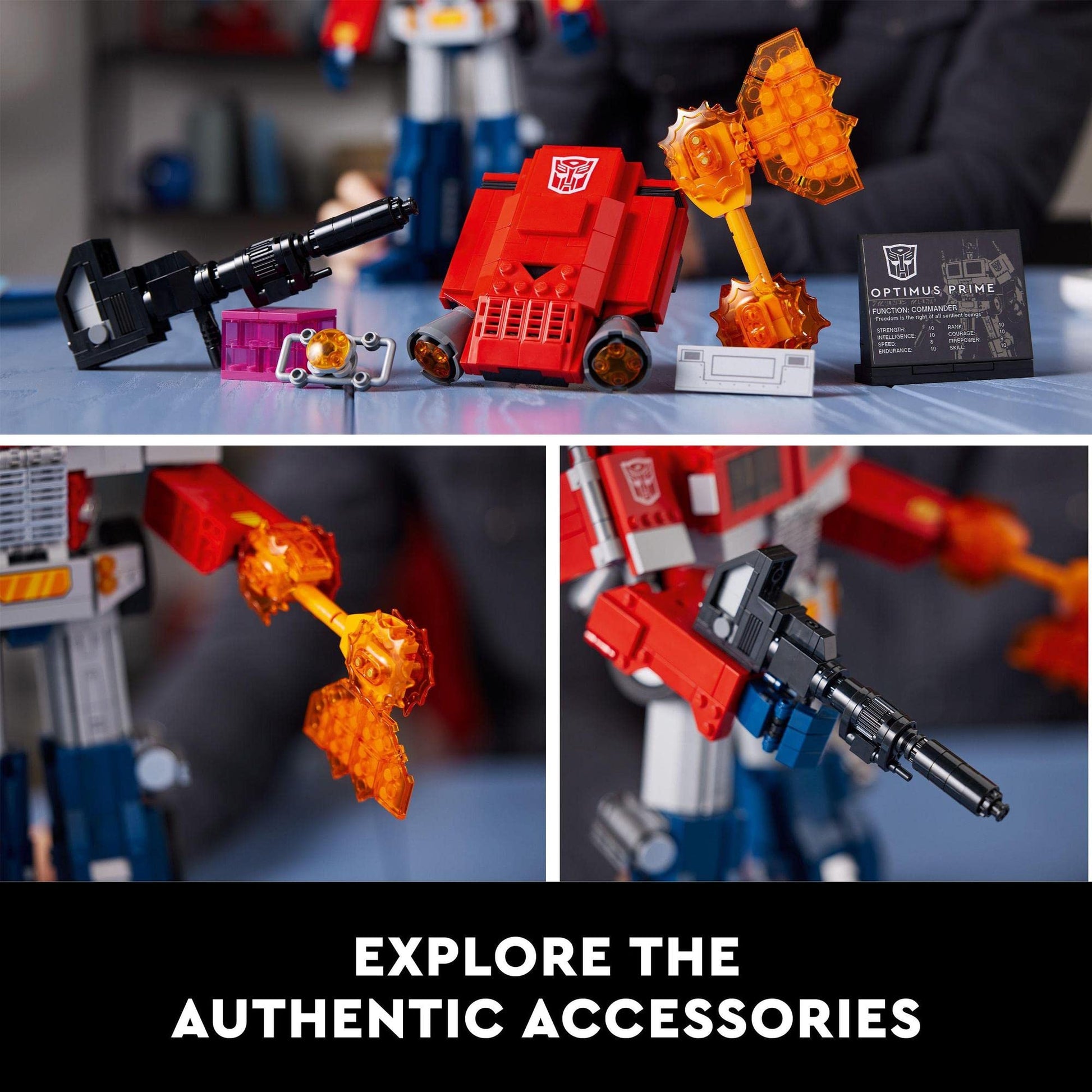 LEGO Icons Optimus Prime 10302 Brick Island