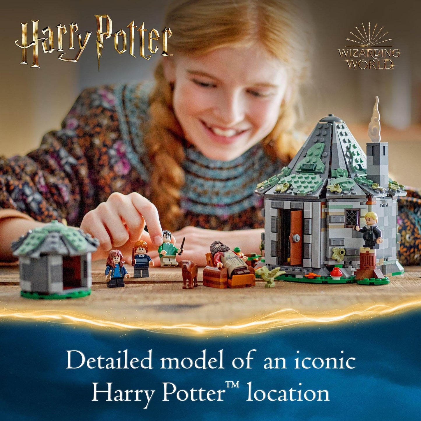 LEGO Harry Potter Hagrid’s Hut: an Unexpected Visit 76428 Brick Island