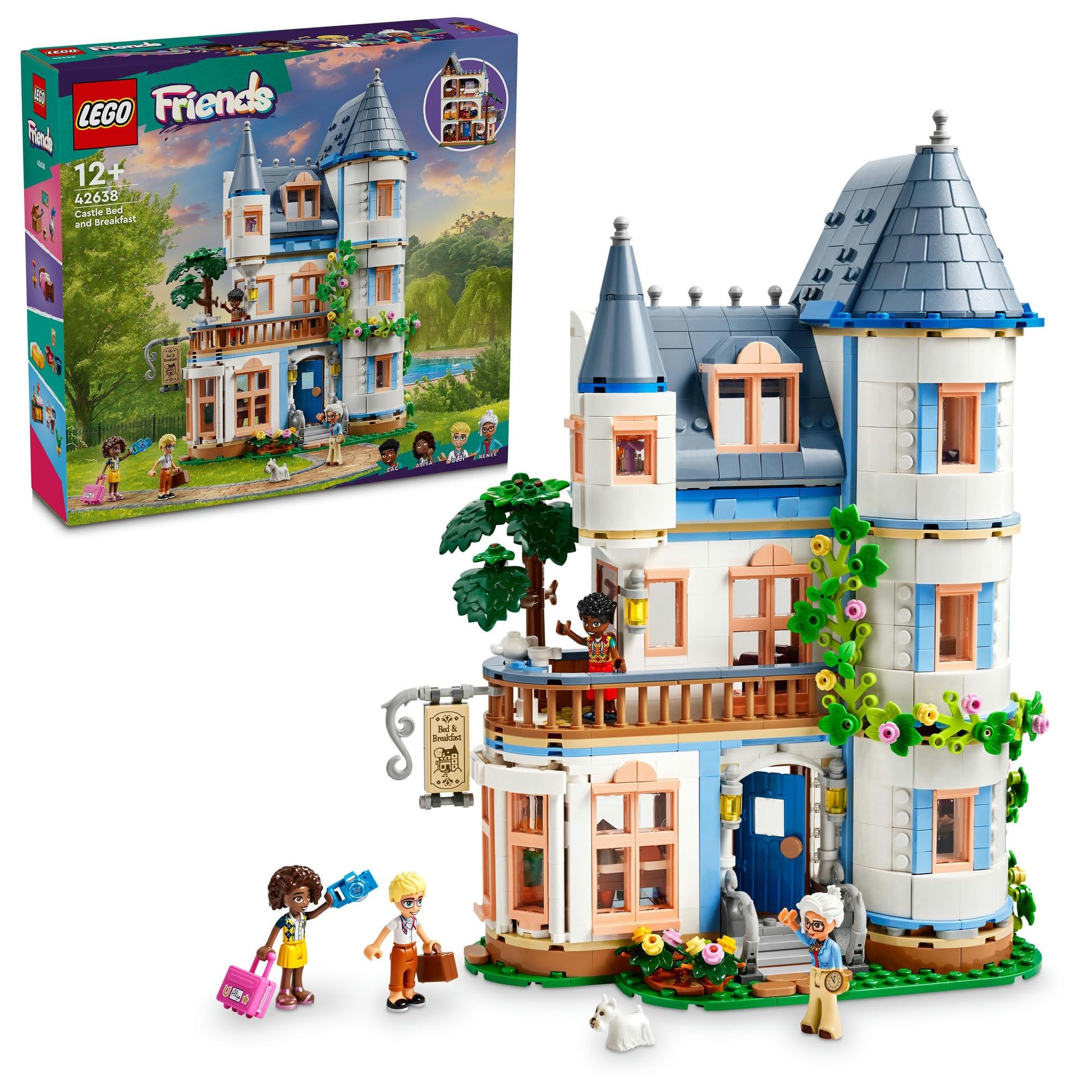 LEGO Friends Castle Bed and Breakfast 42638 Brick Island