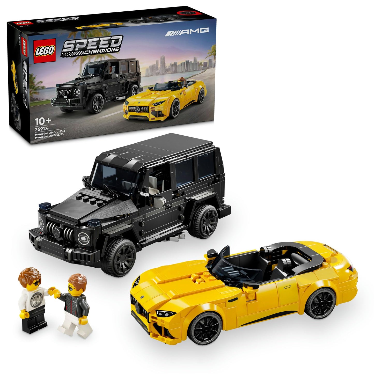 LEGO Speed Champions Mercedes-AMG G 63 & Mercedes-AMG SL 63 76924 Brick Island