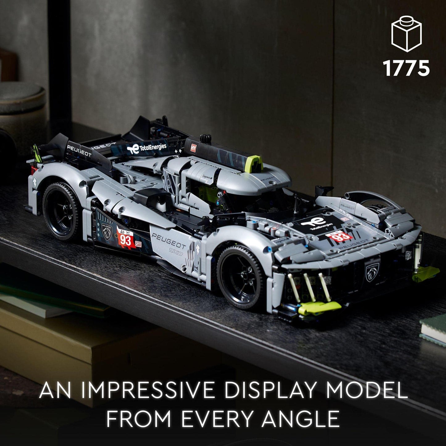 LEGO Technic Peugeot 9X8 24H Le Mans Hybrid Hypercar 42156 Brick Island