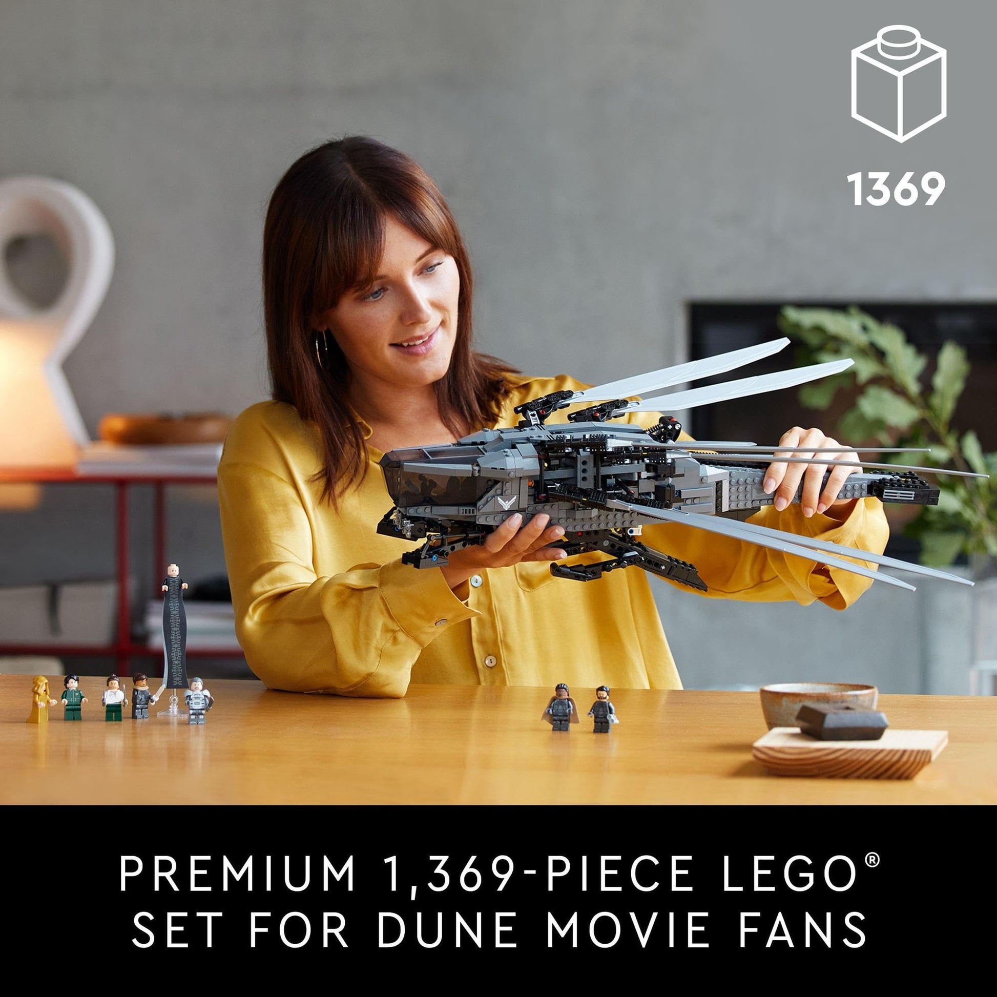 LEGO Icons Dune Atreides Royal Ornithopter 10327 Amazon