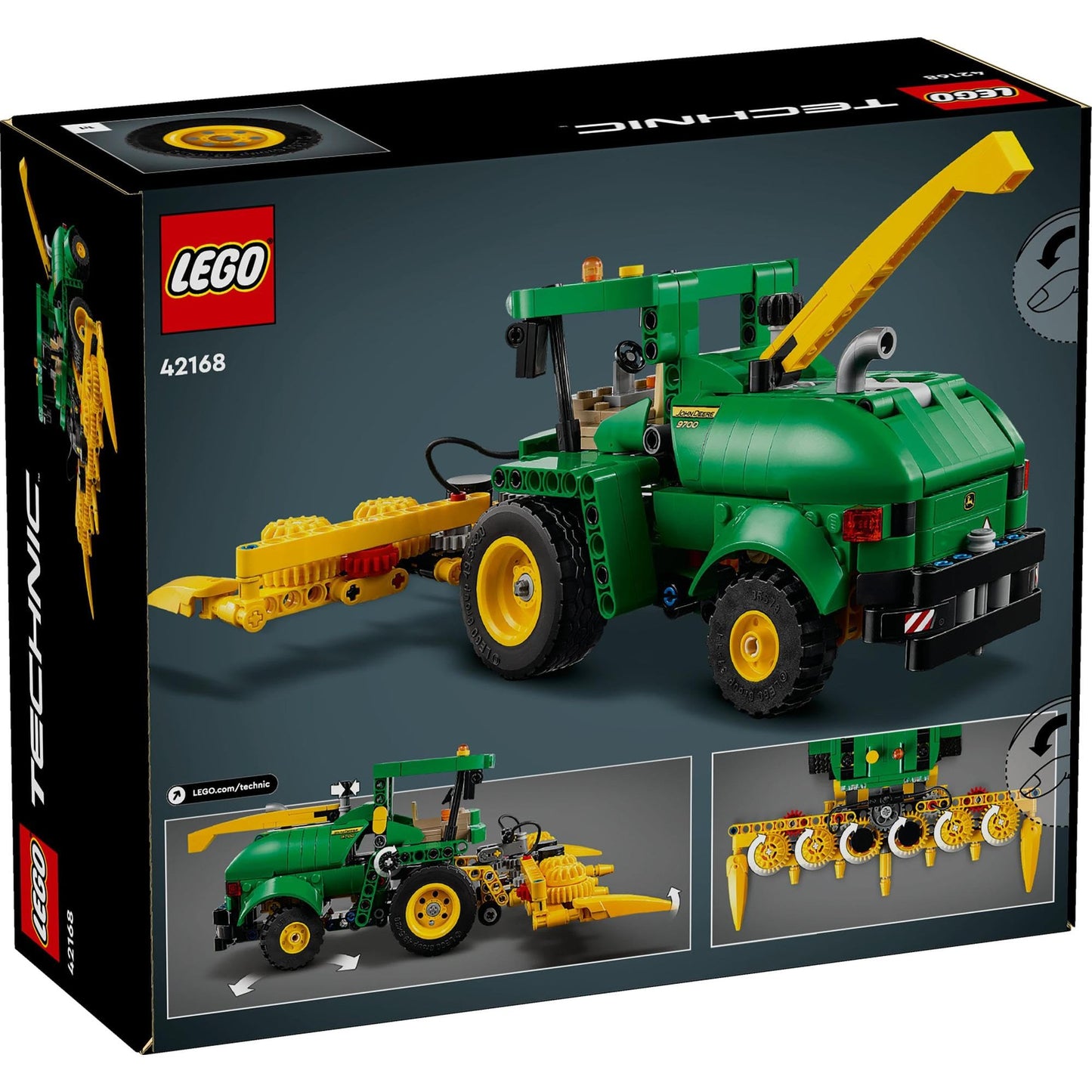 LEGO Technic John Deere 9700 Forage Harvester 42168 Amazon
