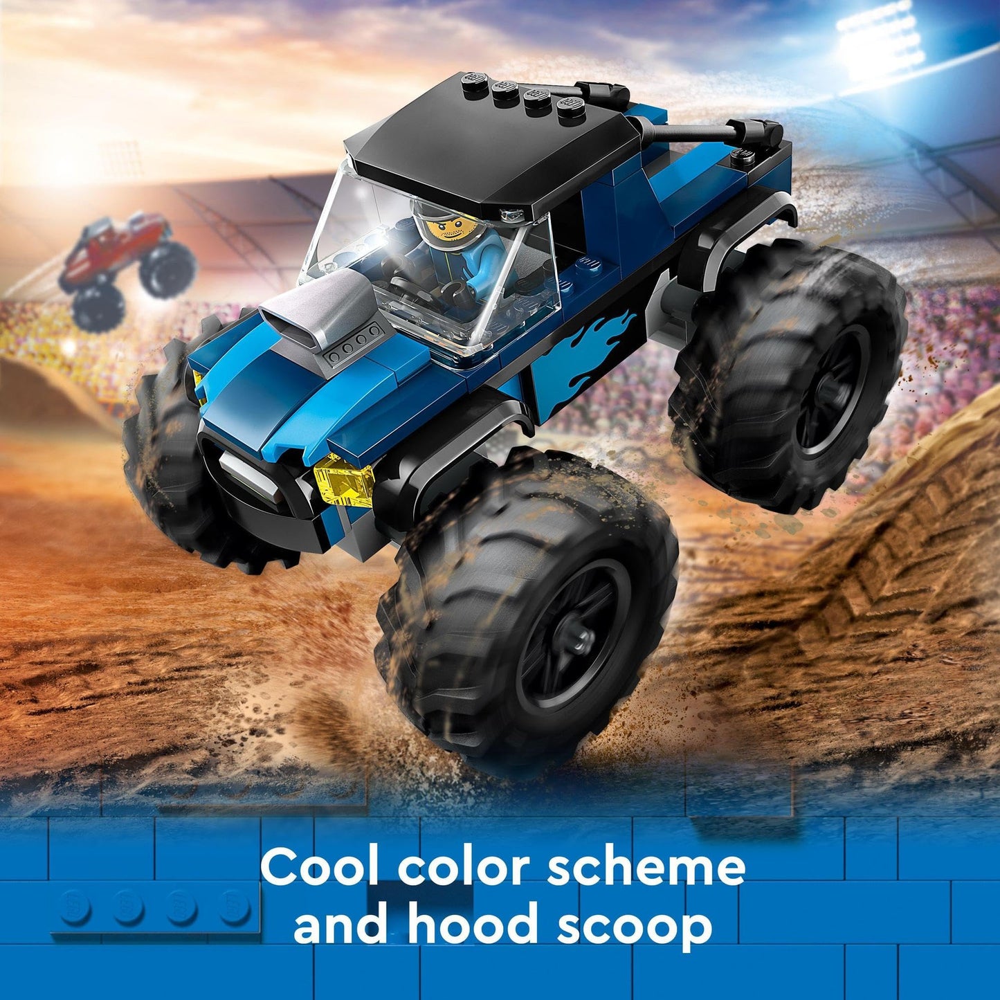 LEGO City Blue Monster Truck 60402 Brick Island