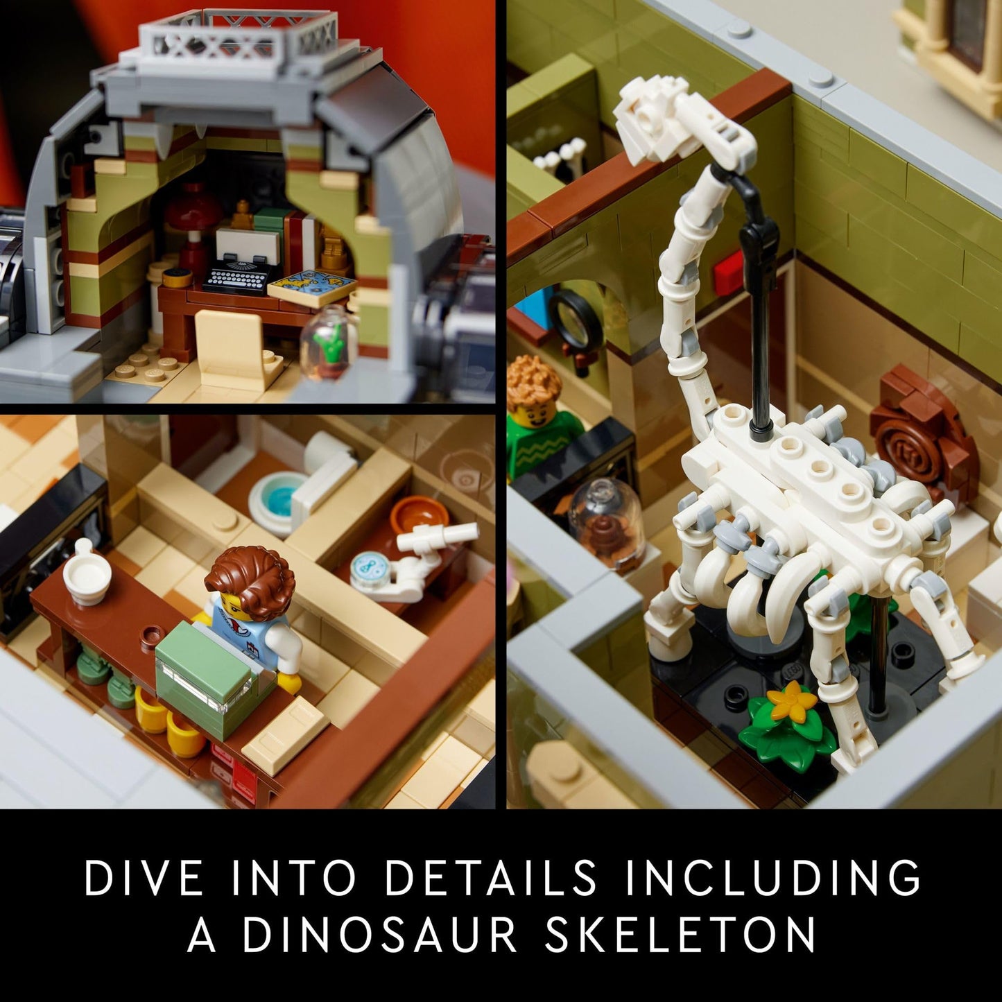 LEGO Icons Natural History Museum 10326 Brick Island