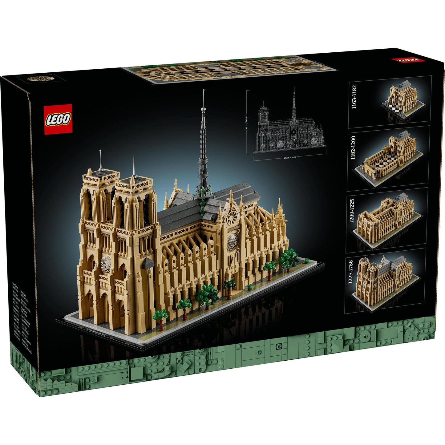 LEGO Architecture Notre-Dame de Paris 21061 Brick Island