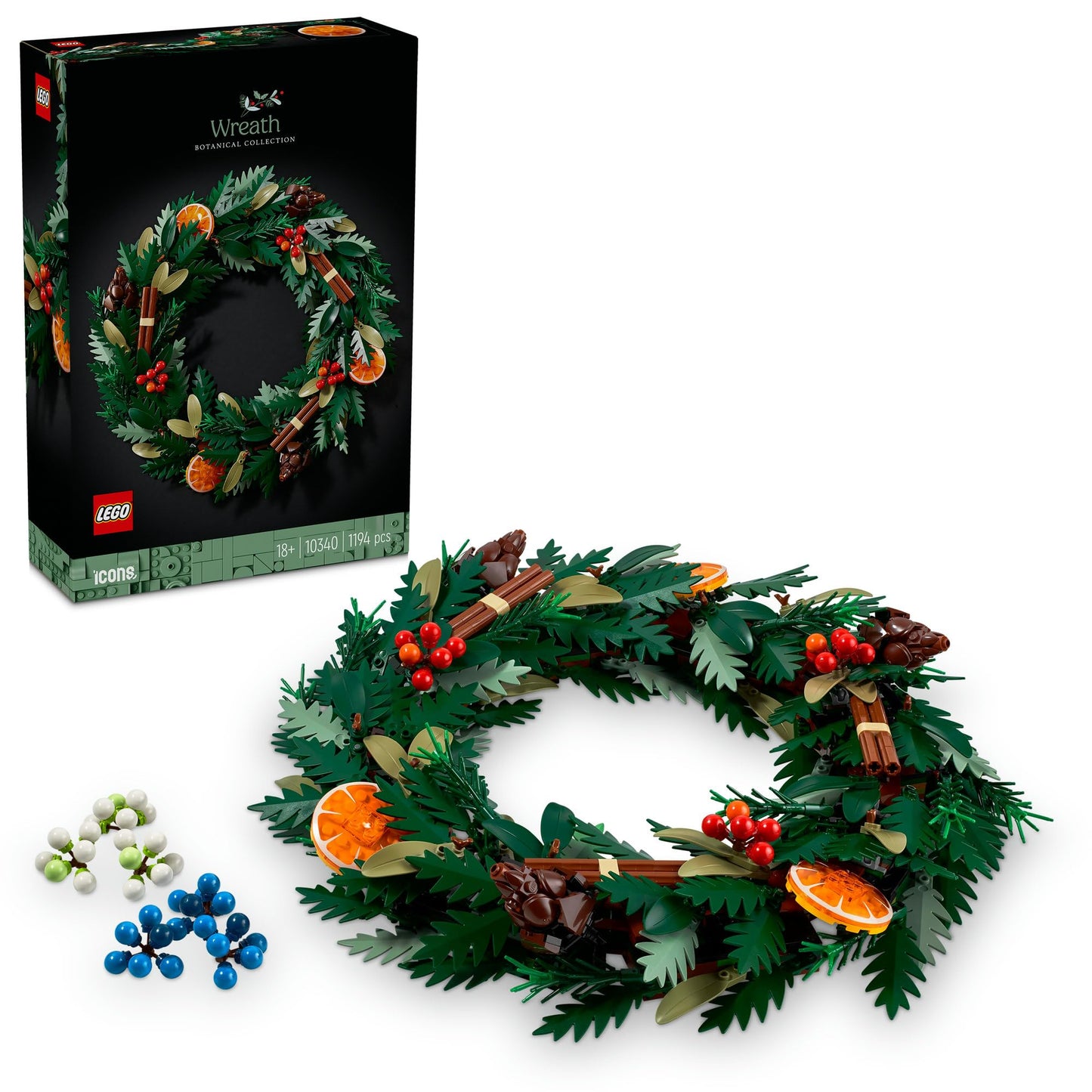 LEGO Icons Wreath 10340 Brick Island
