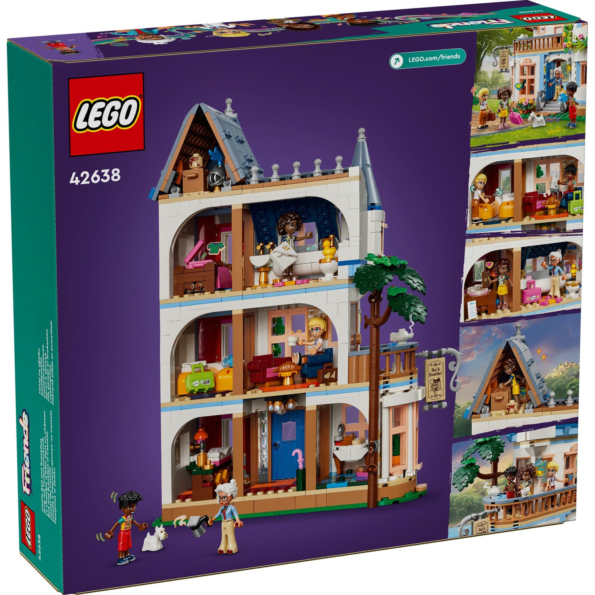 LEGO Friends Castle Bed and Breakfast 42638 Brick Island