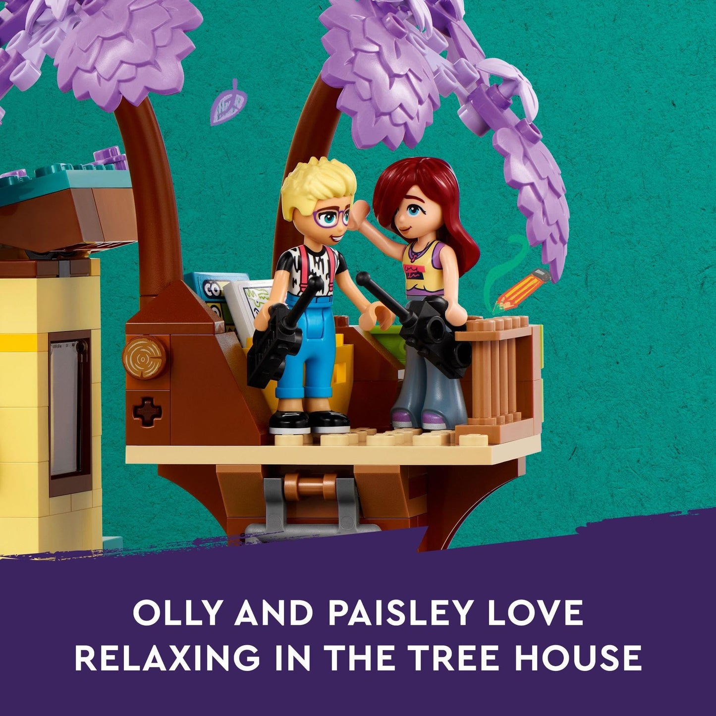 LEGO Friends Olly and Paisley's Family Houses 42620 Amazon