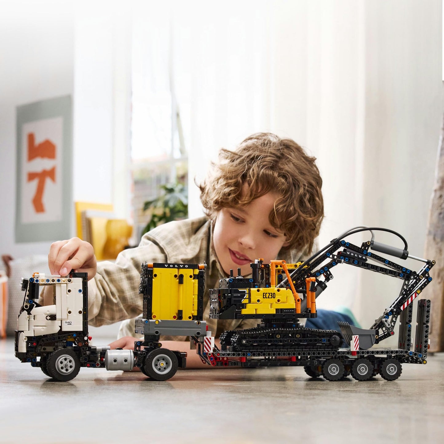 LEGO Technic Volvo FMX Truck & EC230 Electric Excavator 42175 Brick Island