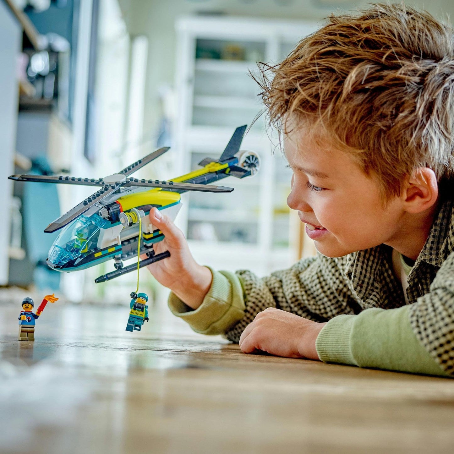 LEGO City Emergency Rescue Helicopter 60405 Amazon