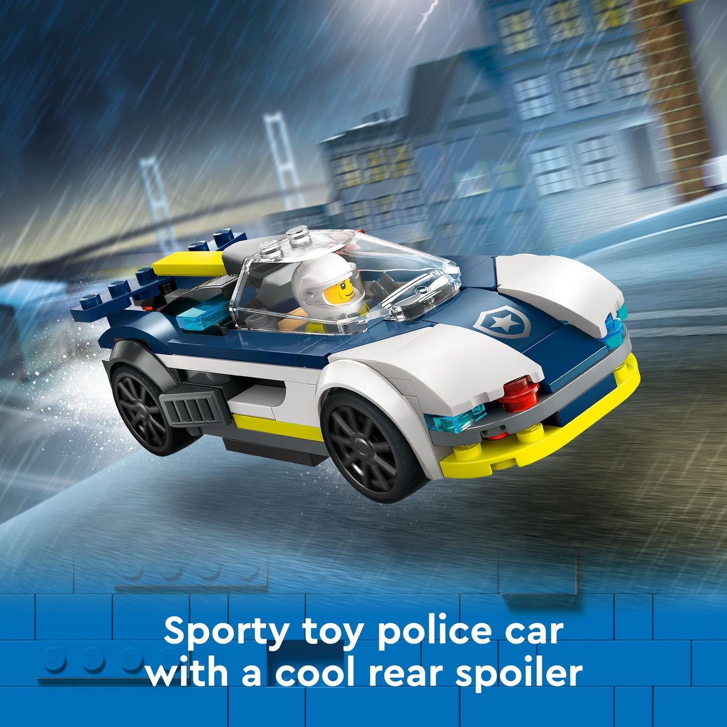 LEGO City Police Car and Muscle Car Chase 60415 Brick Island