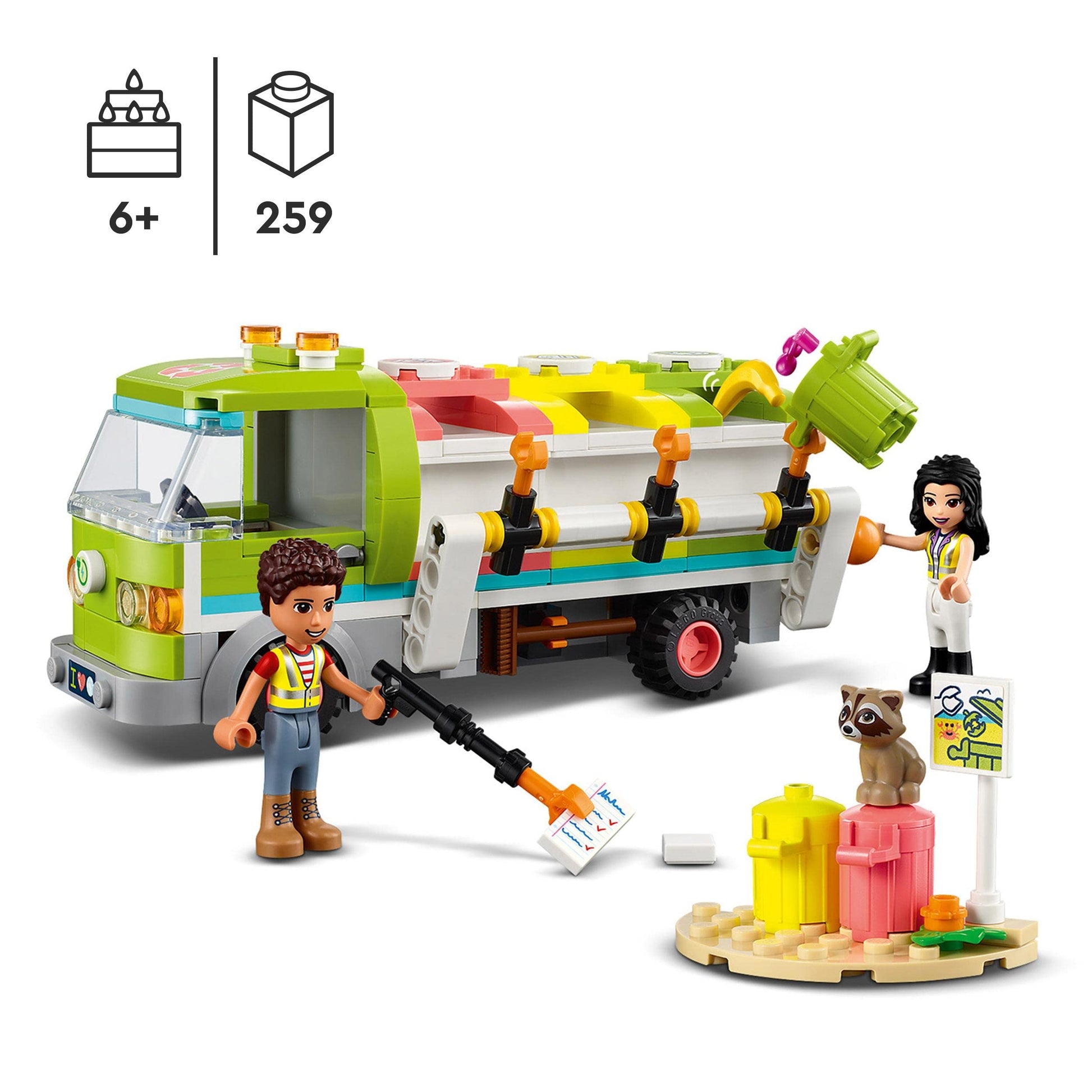LEGO Friends Recycling Truck 41712 Brick Island