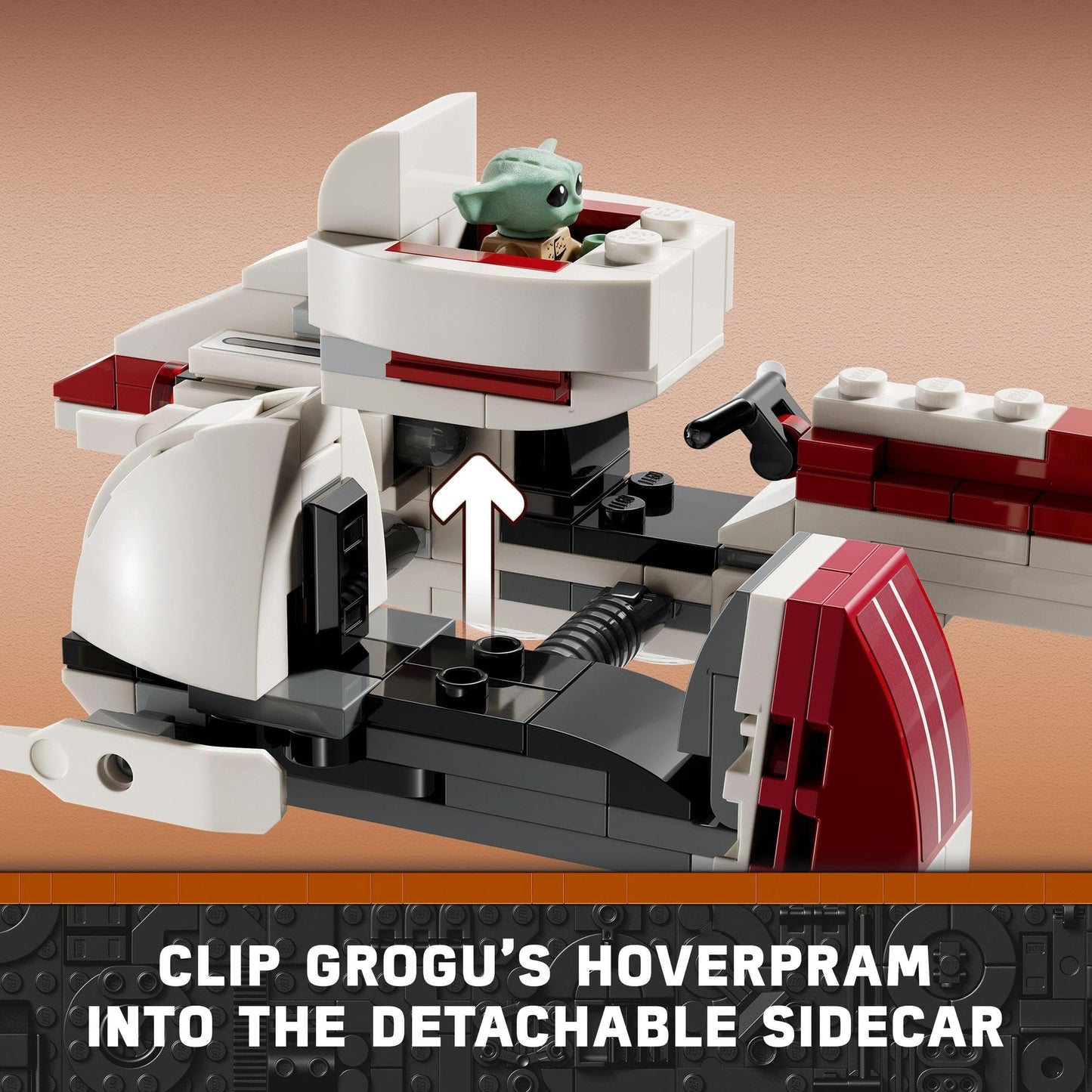 LEGO Star Wars BARC Speeder Escape 75378 Brick Island