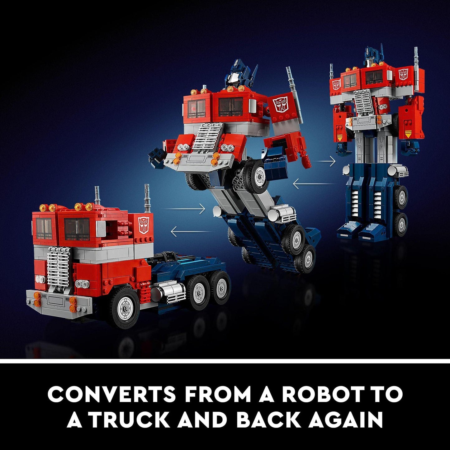 LEGO Icons Optimus Prime 10302 Brick Island