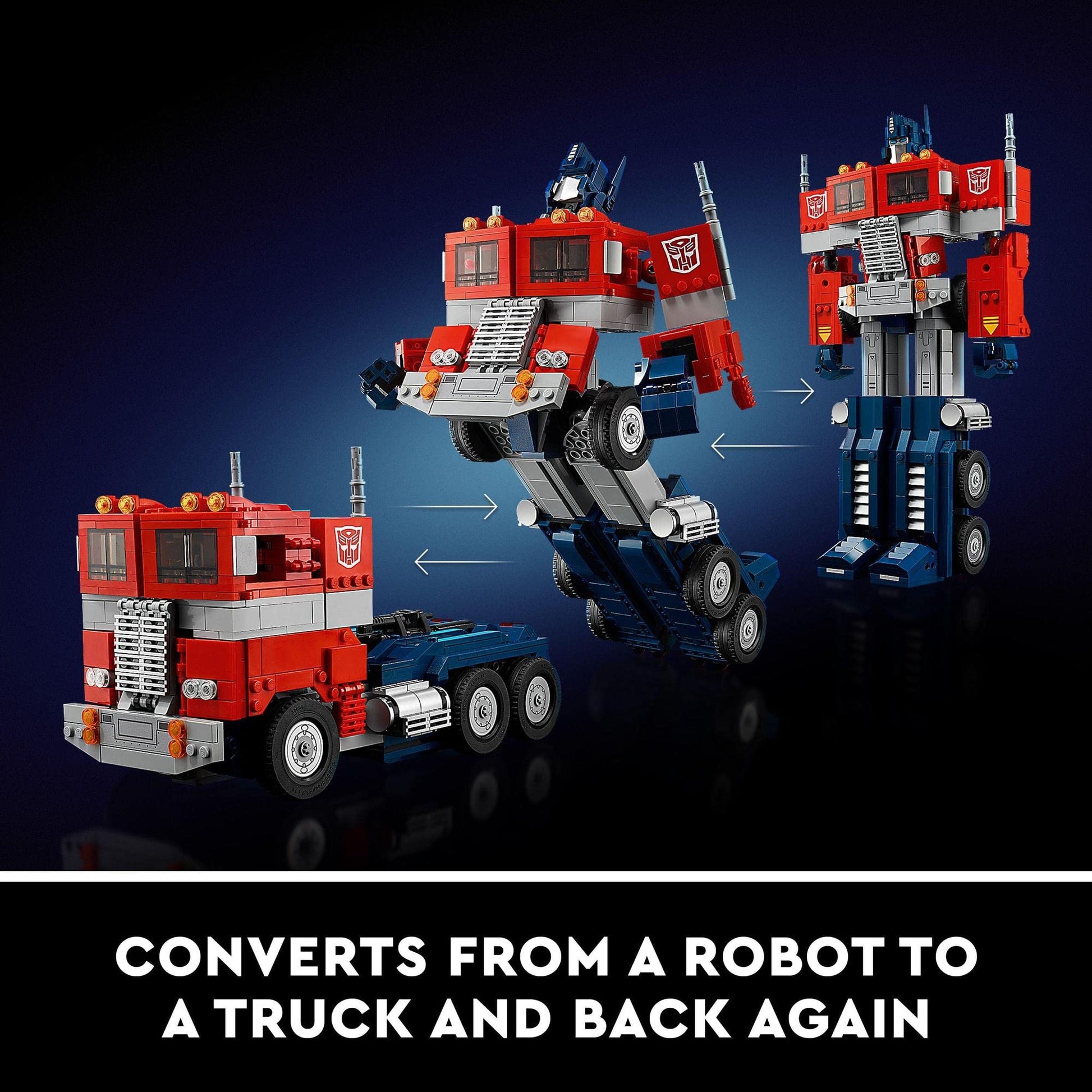 LEGO Icons Optimus Prime 10302 Brick Island