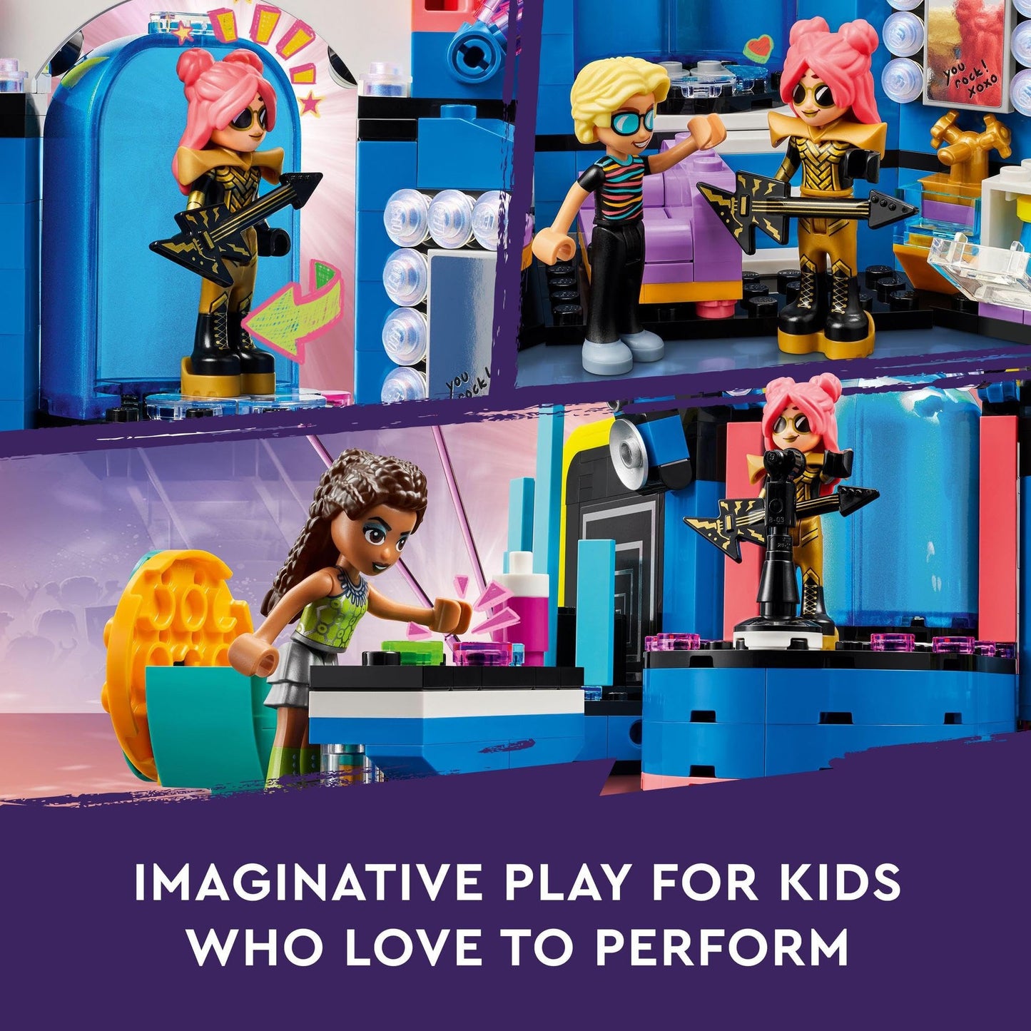 LEGO Friends Heartlake City Music Talent Show 42616 Amazon
