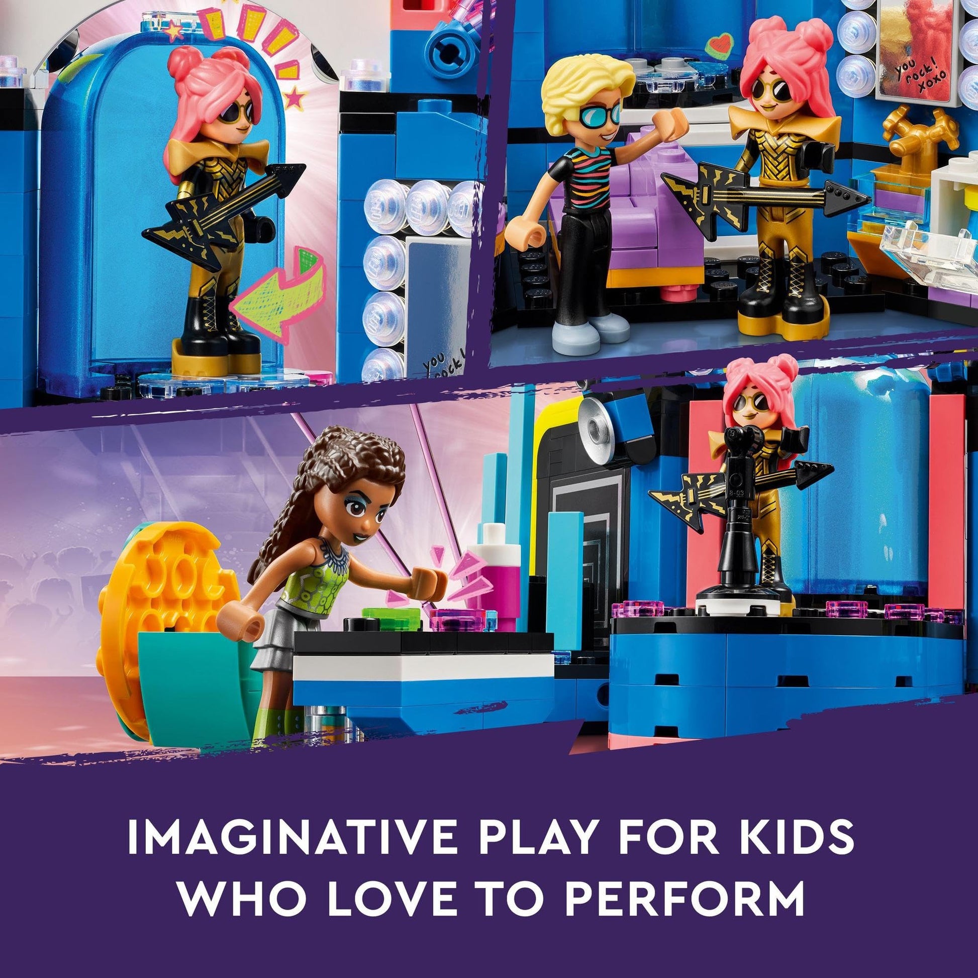 LEGO Friends Heartlake City Music Talent Show 42616 Amazon