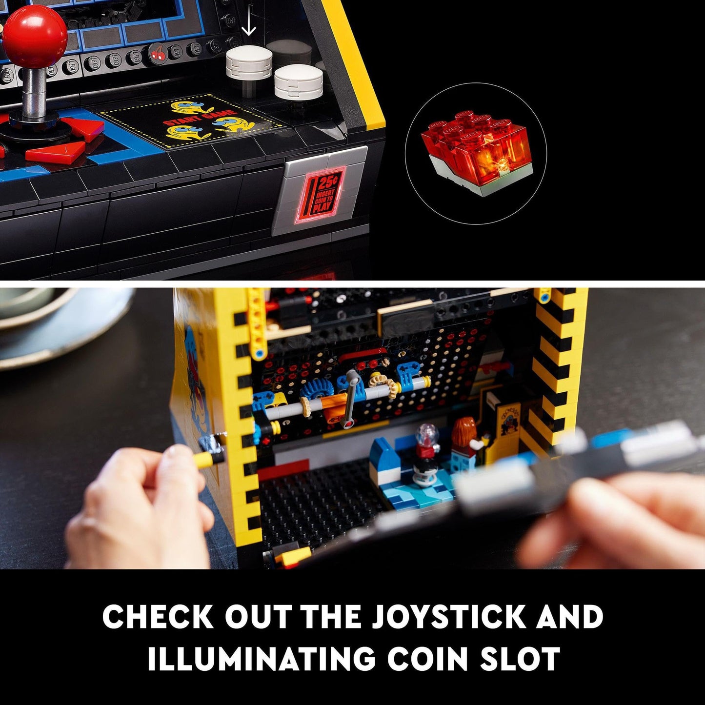 LEGO Icons PAC-Man Arcade 10323 Brick Island