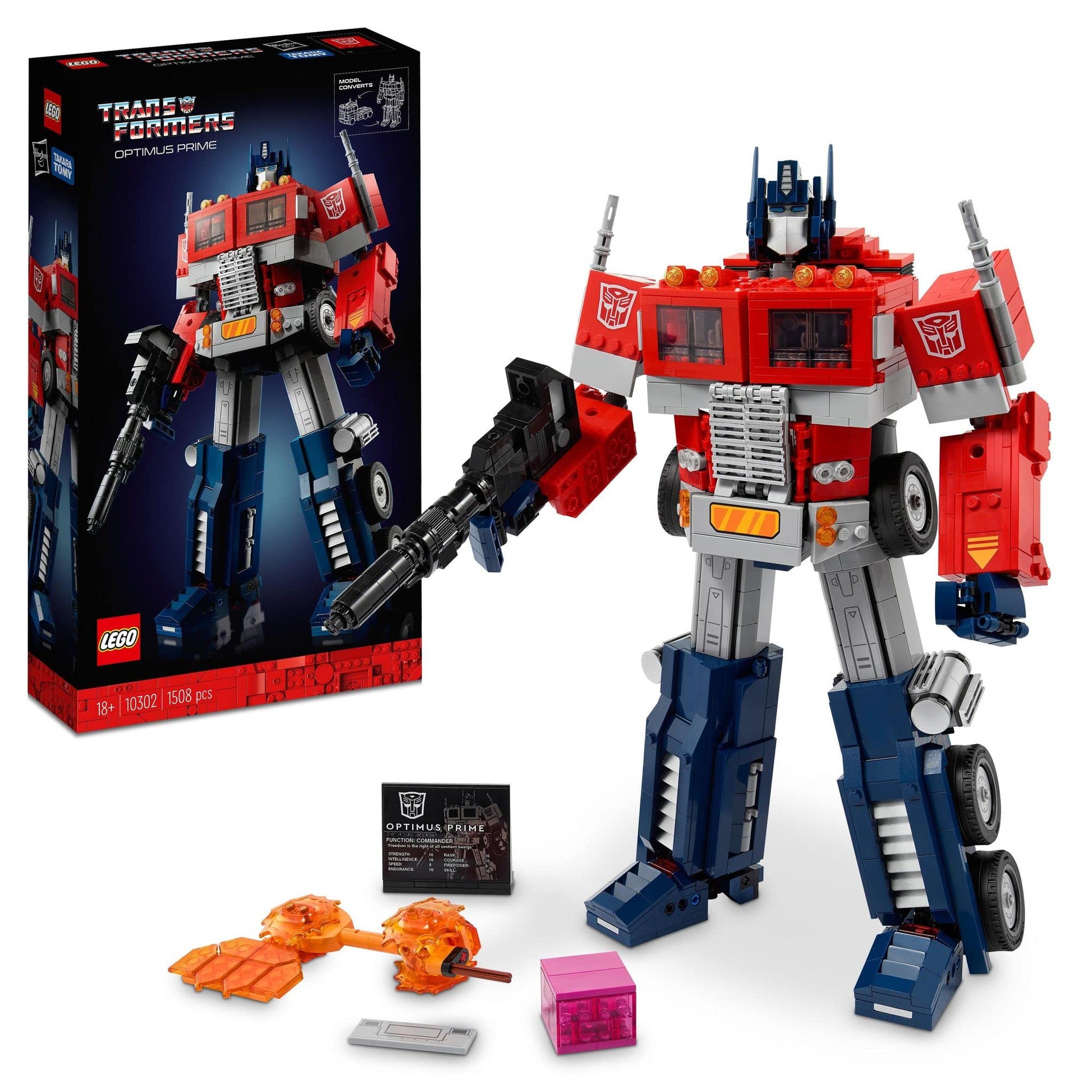 LEGO Icons Optimus Prime 10302 Brick Island