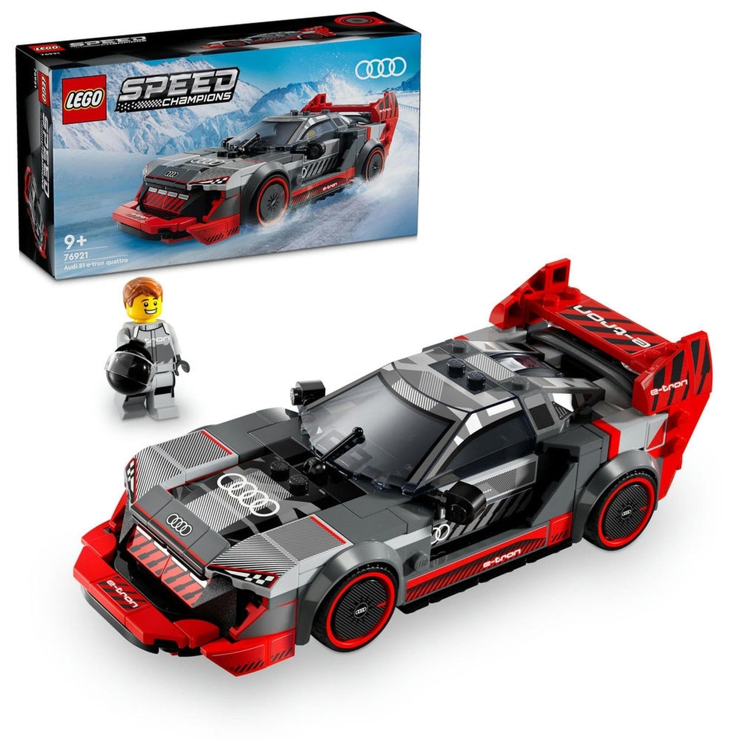 LEGO Speed Champions Audi S1 e-tron quattro Race Car 76921 Amazon