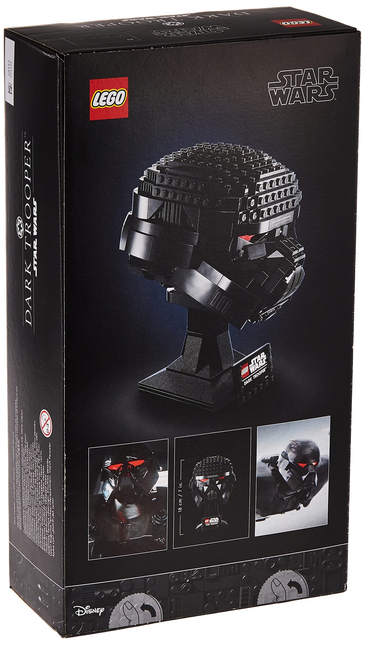 LEGO 75343 Star Wars Dark Trooper Helmet Brick Island
