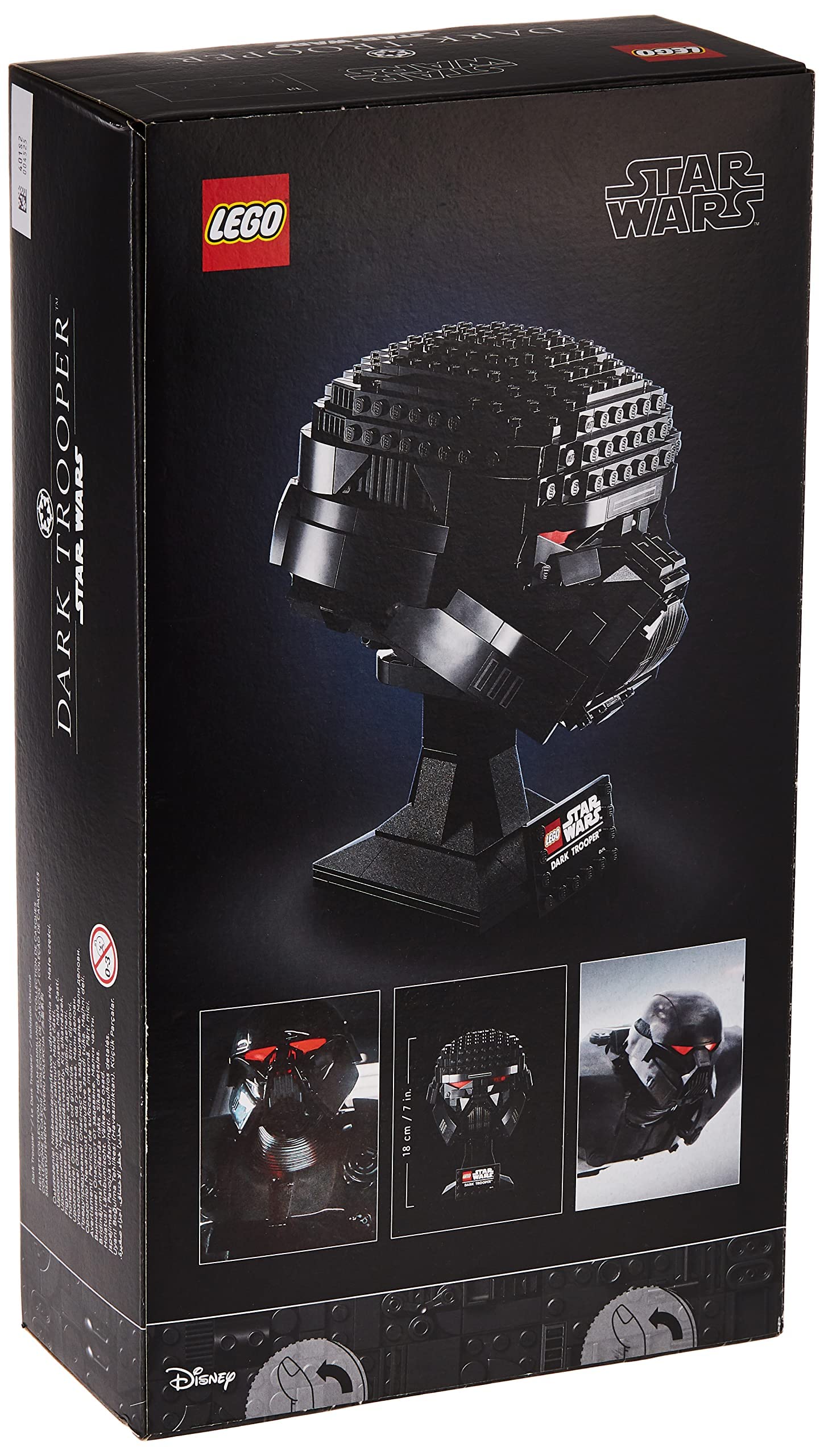 LEGO 75343 Star Wars Dark Trooper Helmet Brick Island