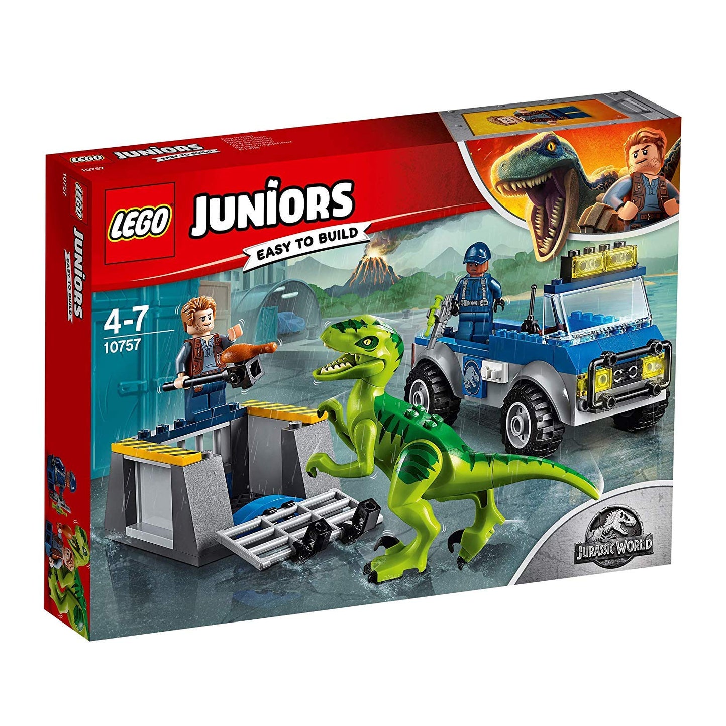 LEGO Jurassic World Raptor Rescue Truck 10757