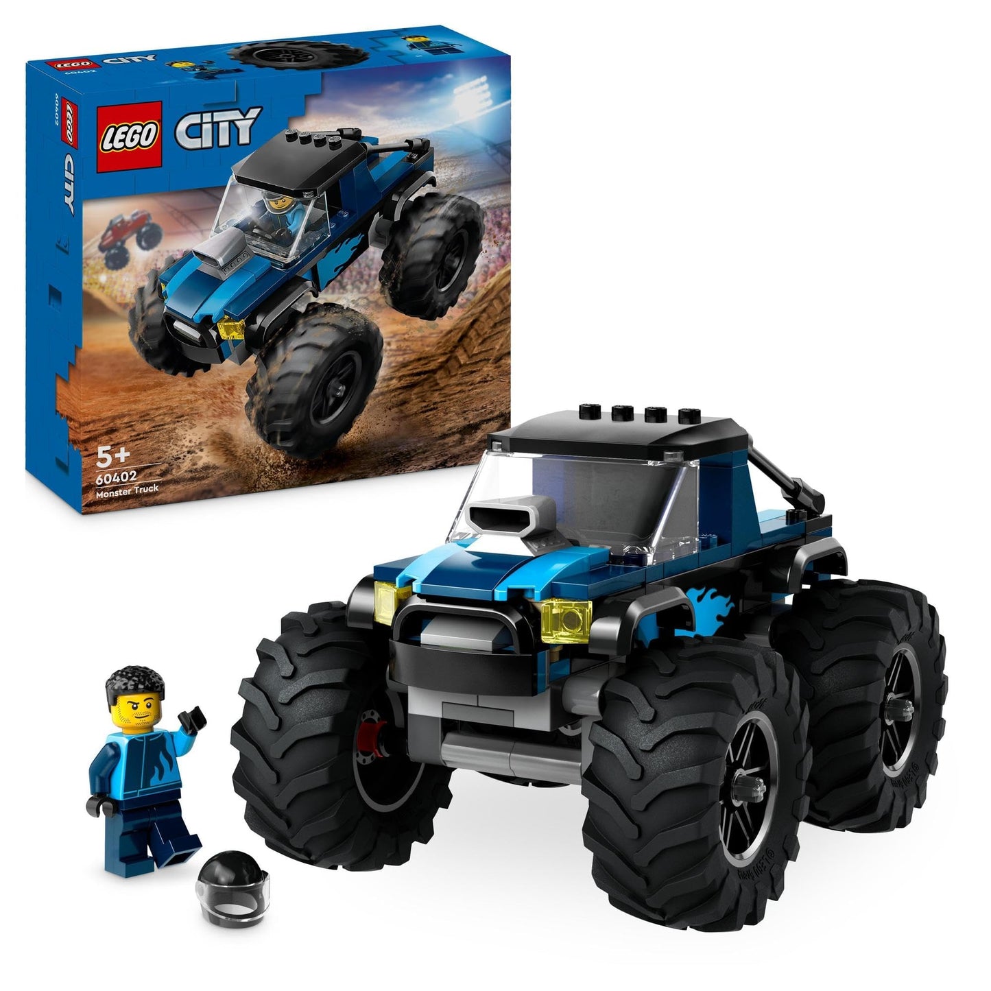LEGO City Blue Monster Truck 60402 Brick Island
