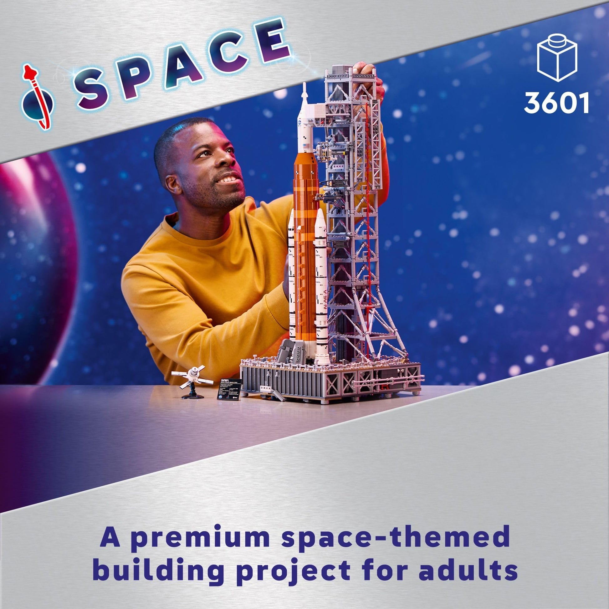 LEGO Icons NASA Artemis Space Launch System, 10341 Brick Island