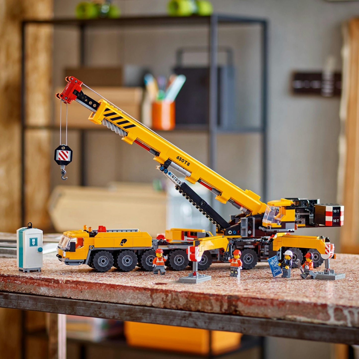LEGO City Yellow Mobile Construction Crane 60409 Brick Island