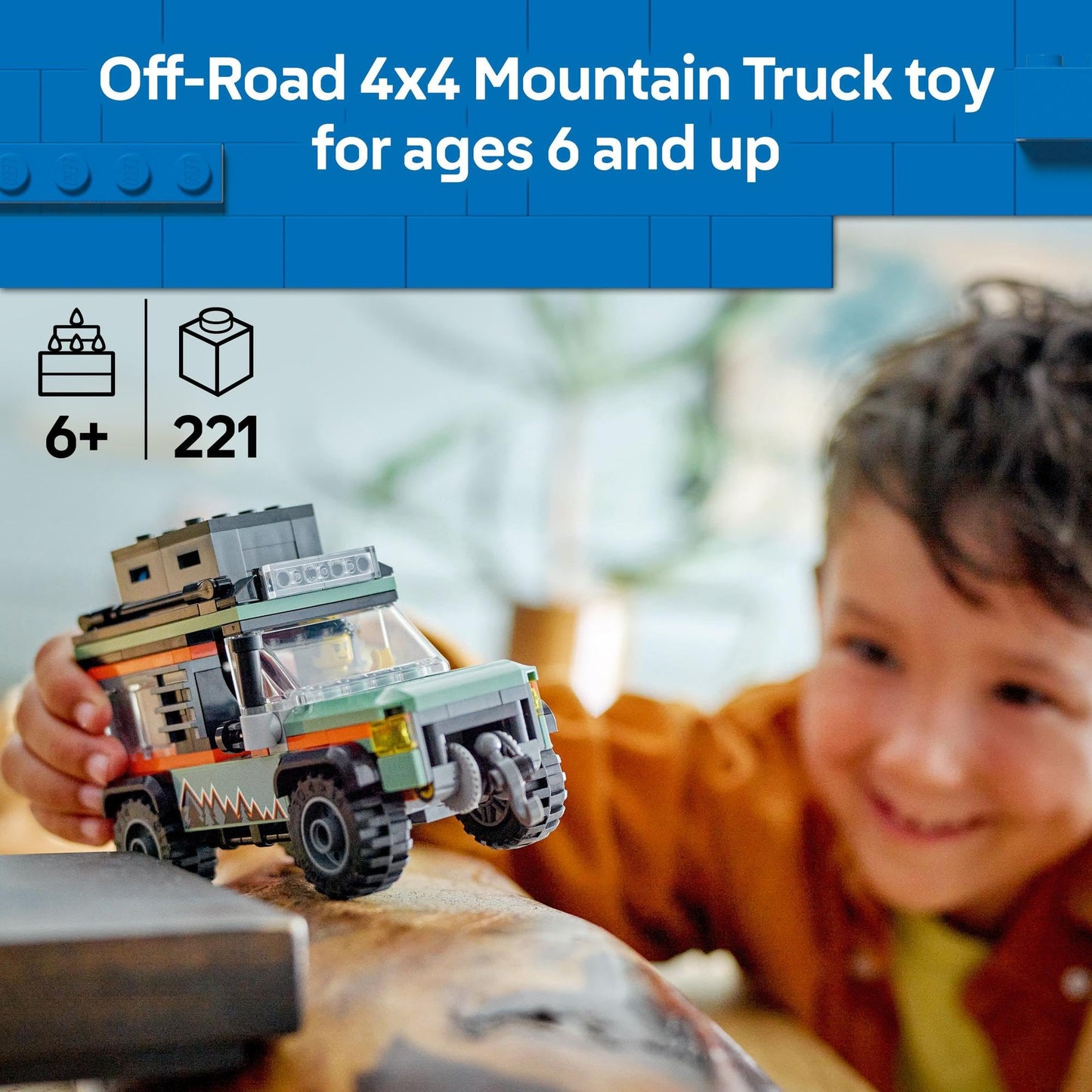 LEGO City Off-Road 4x4 Mountain Truck 60447