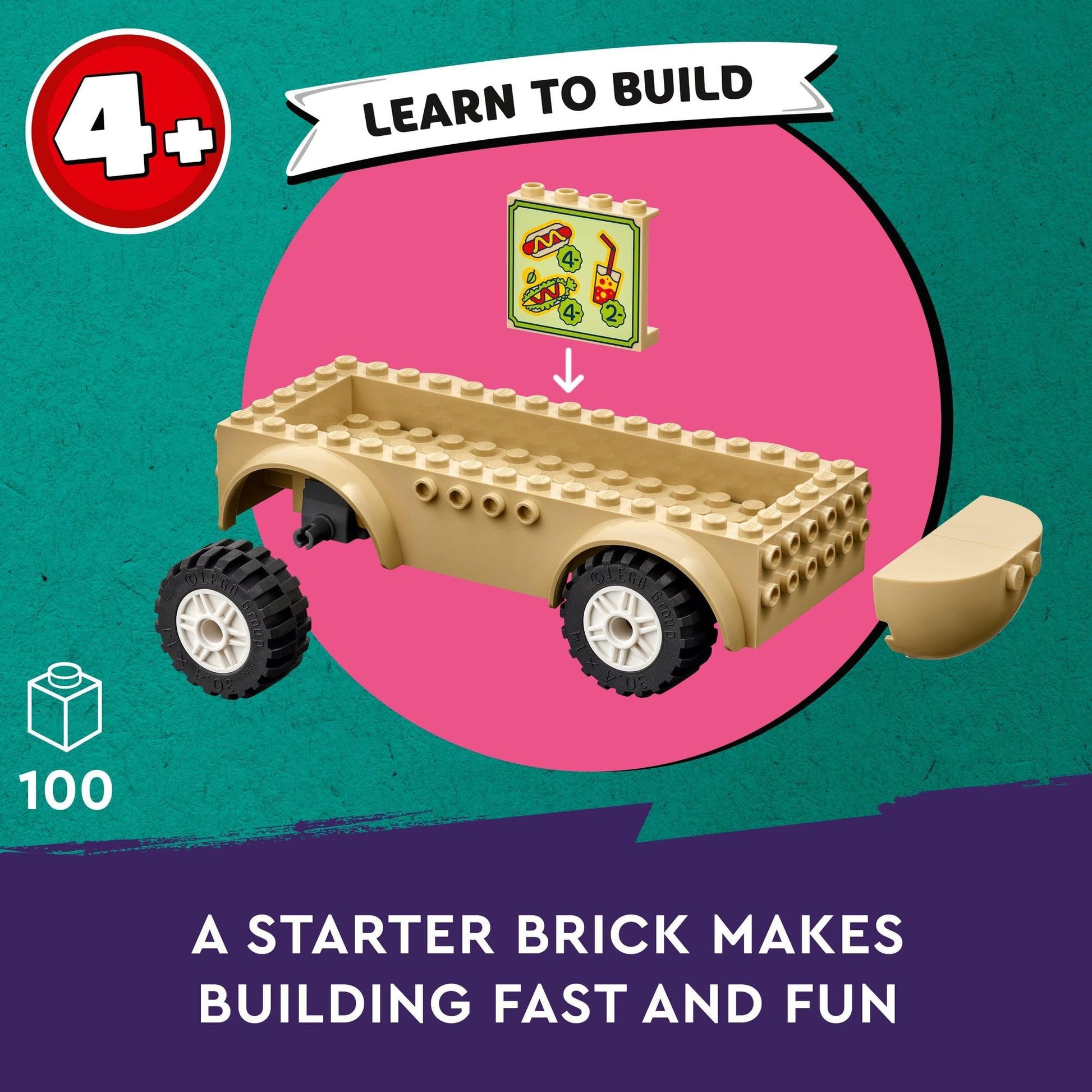 LEGO Friends Hot Dog Food Truck 42633 Amazon