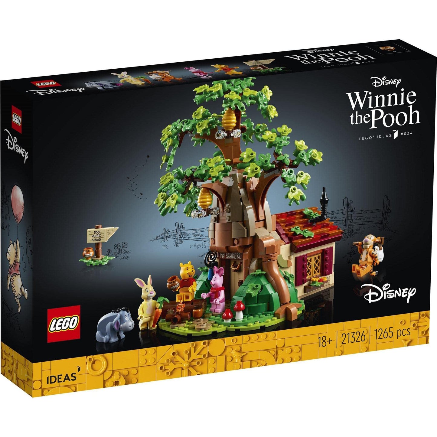 LEGO Ideas Winnie The Pooh 21326 Brick Island